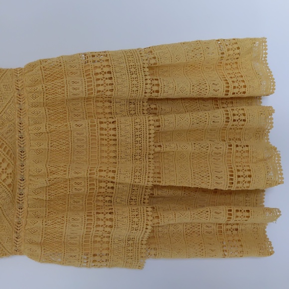 Miami S Yellow Summer Dress, Sleeveless, Knee Length - Picture 7 of 11